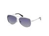 Guess GU00193 Lunettes de soleil polarisées pour femmes Argent Femme