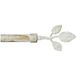Emmevi Mv S.p.a. - Tringle à rideaux en fer vente aux enchères de rideaux anneaux extensibles 120 210 cm borne feuille - Shabby Chic