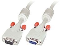 LINDY 37363 - VGA-verlengkabel - geschikt voor DDC, 15-polige HD-stekker/koppeling, 3 m