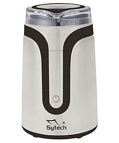 Sytech SY-CG2BG Koffie- en kruidenmolen, 150 W, capaciteit voor 10 kopjes, beige