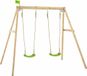 Tp toys TP Funky Dubbele Schommel Set - FSC - Houtkleurig