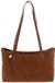 Coccinelle Leren schoudertas Thess Handbag Suede Le. / Grained Le. Cognac / Cognac bruine