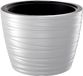 Prosperplast Amazing Plantenpot/Bloempot - Wit - Kunststof - D37 x H28 cm