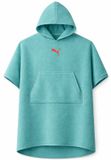 Puma Unisex Badponcho Met Capuchon Katoen Groen S/M