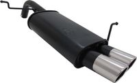 Viking Choice Sportuitlaat Ford Fiesta MK7 JA8 1.25 / 1.4 / TDCI - Zwart