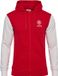 Hummel Dbu 26 Fan Red-White Zip Hood XXXXL