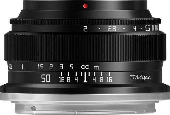 TT Artisan 50mm F2 Lens for Nikon Z - Black