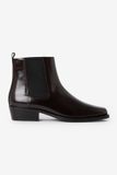 Sissy-Boy - Donkerrode leren chelsea boots - 41