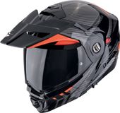 Scorpion ADX-2 Lewis Zwart Rood Systeemhelm - Maat M