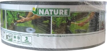 Nature Borderrand grijs H7,5 cm x 10 m dikte 3 mm