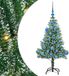 VidaXL Kunstkerstboom Sneeuw Gevlokt met LED Licht 120 cm
