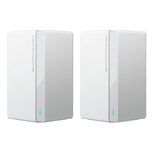 Xiaomi Mesh System AC1200 Wifi-systeem Mesh Dual Band, wit, 2 stuks