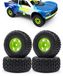 ARRMA Set de 4 jantes et pneus RC pour ARRMA Mojave Grom