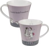 Goebel - Barbara Freundlieb Koffie / Thee Mok Ziemlich beste Freundinnen Beker - Porselein - 350ml
