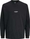JACK&JONES ESSENTIALS JJESOHO TEE LS CREW NECK NOOS Heren T-shirt Zwart S
