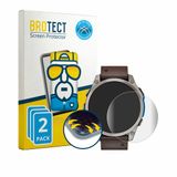 BROTECT - Screenprotector voor Garmin D2 Mach 2 (47 mm) - Folie Beschermfolie transparant volledig dekking - 2 Stuks