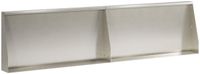 vidaXL - Keermuur - 2 st - 80 x 12 x 40 cm Roestvrij staal zilver