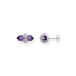 Thomas Sabo H2281-643-13 Ohrringe Damen 925er Silber Violett
