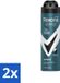 Rexona Men Déodorant Spray Advanced Protection Invisible Fraîcheur Longue Durée 2 x 150 ml