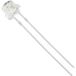 HuiYuan 6834B2C-LSA-C LED filaire bleu rectangulaire 5 mm 1250 mcd 120 ° 20 mA
