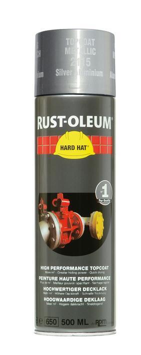 Rust-oleum verfspuitbus glanzend aluminium - 2115 a 500ml