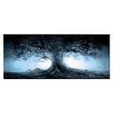 Homemania Afbeelding boom natuur en landschappen voor woonkamer, slaapkamer, meerkleurig, 70 x 3 x 100 cm, HM20KNV70 x 100 – 142, polyester, hout