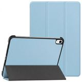 imoshion Tablet Hoes - Geschikt voor Apple iPad 11 2025 A16 / iPad 10e generatie (2022) 10.9 inch - Trifold Bookcase - Lichtblauw