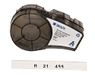 Brady Nylon Labeltape voor Labelprinter M211 & M210 – Zelfklevend Nylon – Waterbestendige Labeltape – Zwart op Wit (9,53mm x 4,88m) – M21-375-499