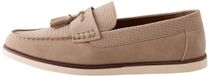 Next Heren Gebosseleerde Loafers met Kwastje Naturel