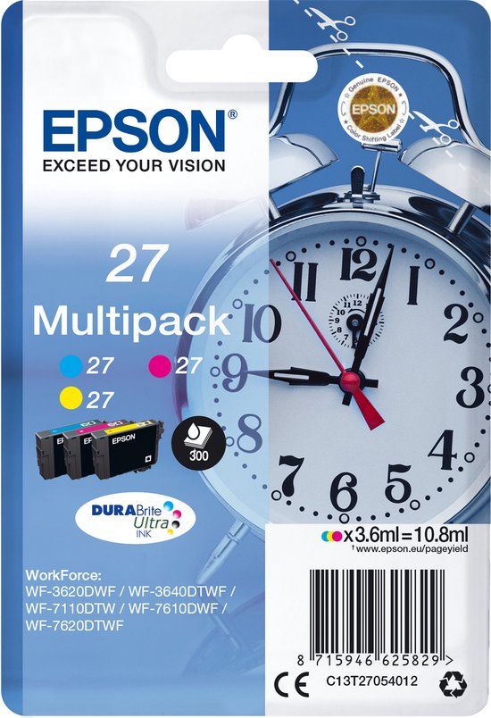 Epson 27 Multipack - Inktcartridge - Multi - Origineel