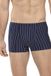 Mey Herren Shorty Yacht Blue Gestreept Katoen/Polyester/Elastaan Maat XL