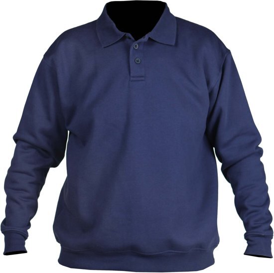 StÃ¸rvik Storvik Napoli - Werkpolo sweater - Heren - Maat M - Donkerblauw