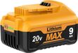 DeWalt Batterie de remplacement pour DeWalt 20V, DCB200, 9000 mAh, 21700 Li-Ion, beige, compatible avec DCB182/DCB180/DCB181