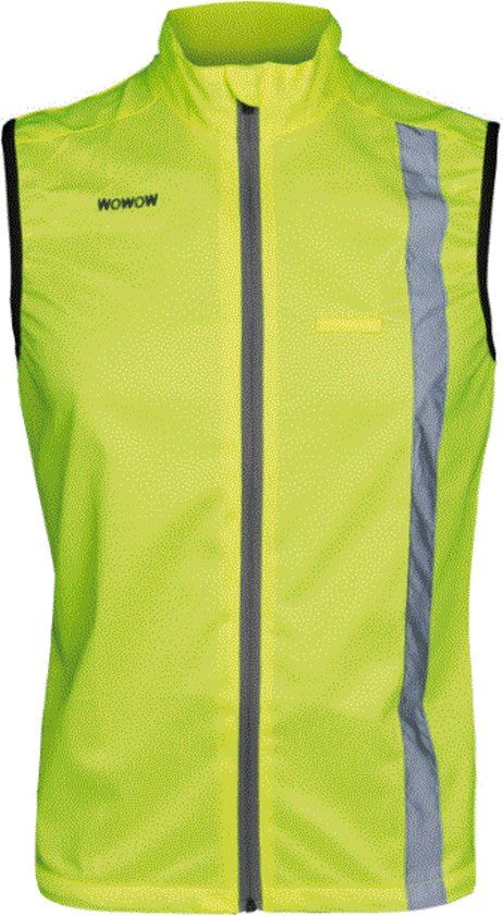 Wowow Jas hardlopen zonder mouwen - loopjasje 10k - Medium