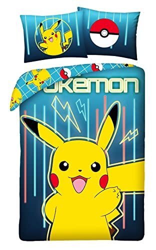 halantex Pokemon beddengoed, 140 x 200 cm + 70 x 90 cm, 100% katoen