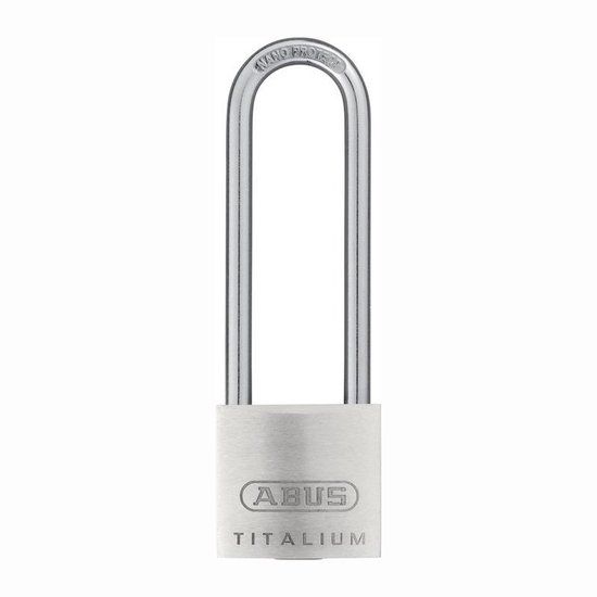 ABUS cilinder hangslot 64TI/30HB60 sleutelhanger 93 mm