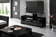 Hubertus Meble Monaco Tv-meubel 138 cm breed in hoogglans zwart
