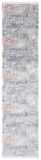 Safavieh Modern tapijt voor woonkamer, eetkamer, slaapkamer - droomcollectie - laagpolig, grijs en blauw, 91 x 152 cm