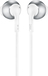 JBL T205 In-ear Headset - Wired - Chrome, White