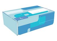 Clairefontaine 7014C - Colibox karton plat geleverd 350x230x130 mm