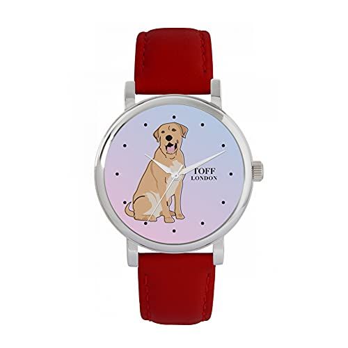 Toff London Beige Labrador Retriever Hondenhorloge - 5059656647393