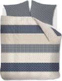Riviera Maison Ropes dekbedovertrek Lits-Jumeaux 240x200/220 cm Marineblauw