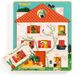 Djeco puzzle en bois - jouet éducatif 3 niveaux Chez Leo.