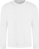 Just Hoods Vegan Sweater met lange mouwen Arctic White - XL