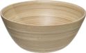 Secret de Gourmet - Slakom/serveer schaaltjes - bamboe - beige - D17 cm