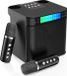 Holland Connections Karaokeset - Dubbele Microfoon - Bluetooth - Zwart