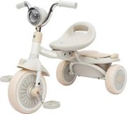 Tricycle Enfant Pliable Blanc/beige