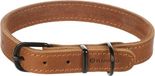 Flamingo Montana Cognac Lederen Halsband M