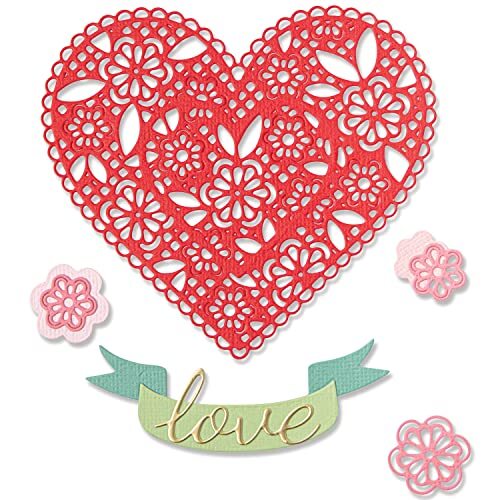 Sizzix Thinlits Die Set 10PK Doily Heart van Jennifer Ogborn | 666017 | Hoofdstuk 4 2022