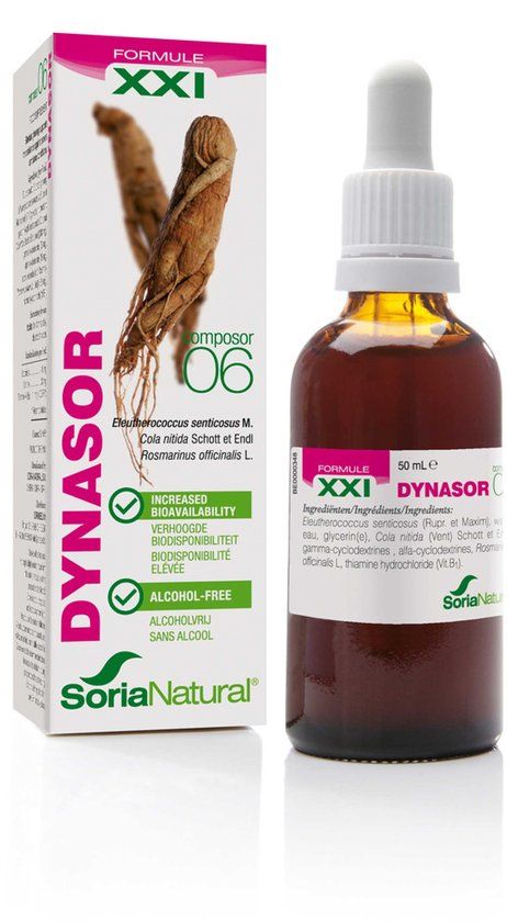 Soria Natural Composor 6 dynasor XXI eleutherococcus sentic max 50 Milliliter